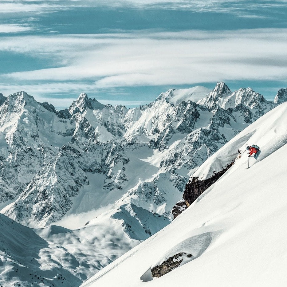 FP Events | Switzerland Tourism/Grant Gunderson, Suisse. tout naturellement. Freeriders dans la region de Verbier